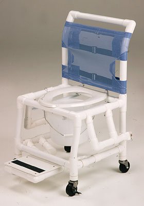 Commode / Shower Chair Healthline Deluxe Without Arms