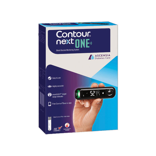 Blood Glucose Meter CONTOUR NEXT One 60 Second to Results No Coding Required