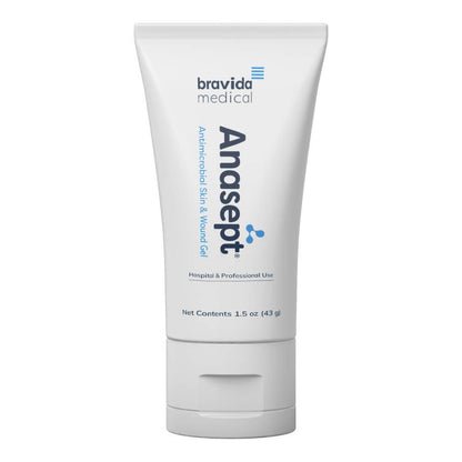 Anasept Antimicrobial Skin and Wound Gel 1.5 oz Hydrogel