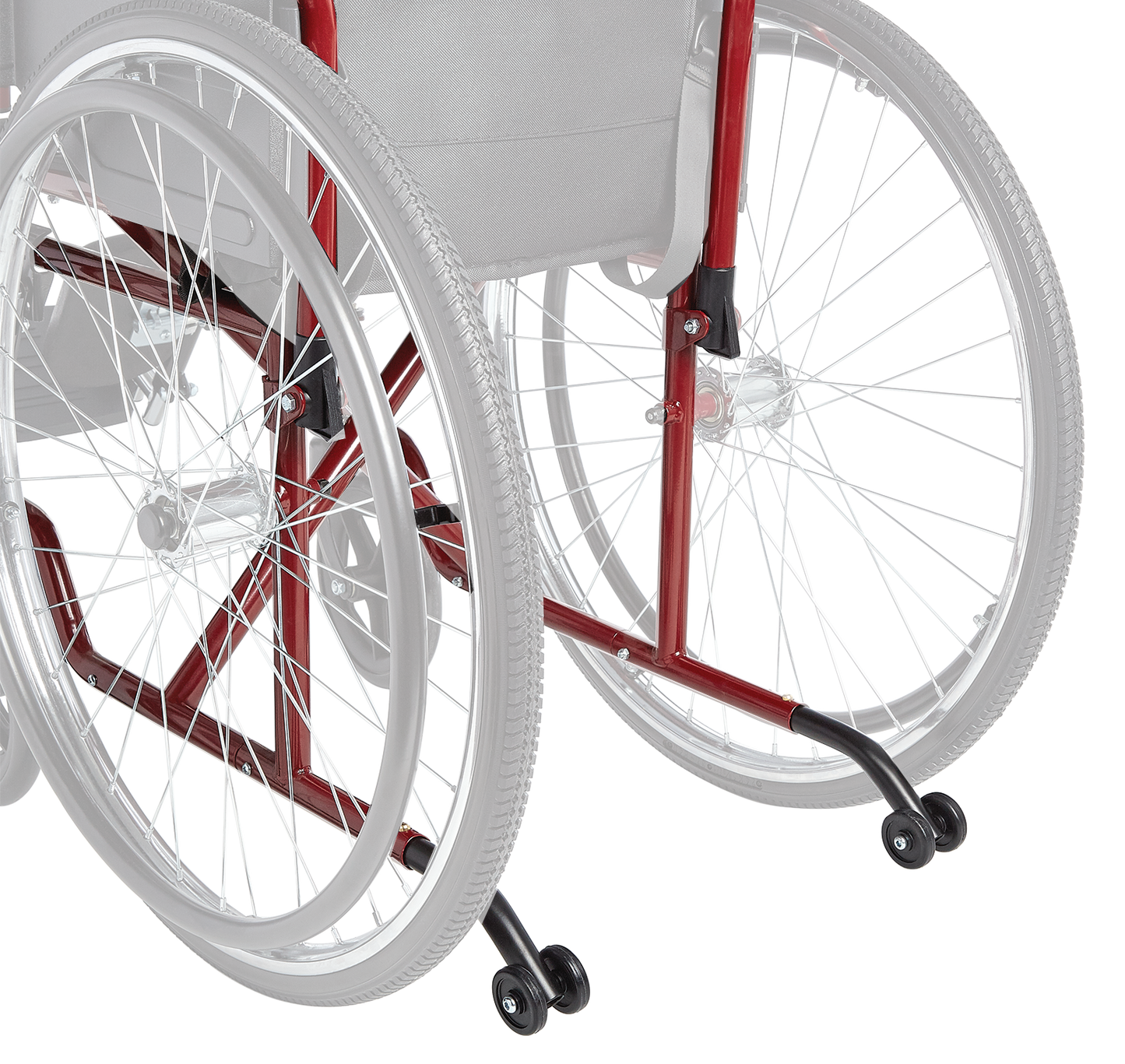 Anti-Tippers designed for Ziggo wheelchairs