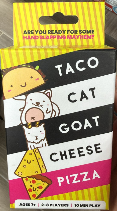 Dolphin Hat Games Taco Cat Goat Cheese Pizza Fast-Paced Party Card Game