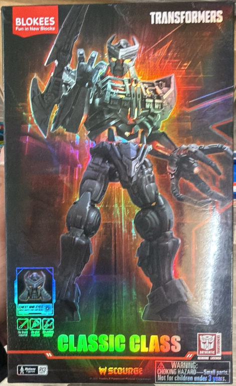 Blokees Transformers Classic Class Scourge 03 – DIY Model Kit from Rise of the Beasts