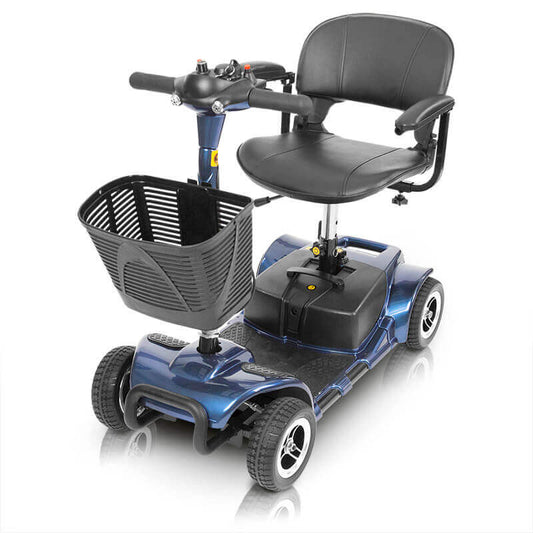 4 Wheel Mobility Scooter Blue