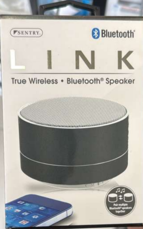 Sentry Link Bluetooth Wireless Speaker with Color-Changing Lights