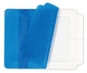 SurgiClear Silver Transparent Dressing 4 x 13 cm Sterile Silicone Adhesive Dressing