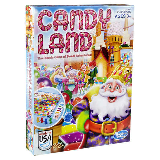 Hasbro Candy Land Board Game for Kids Ages 3+ – Classic Color Matching Family Game