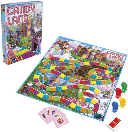 Hasbro Candy Land Board Game for Kids Ages 3+ – Classic Color Matching Family Game