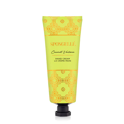 Spongelle Coconut Verbena Hand Cream Hydrating Formula with Signature Scents