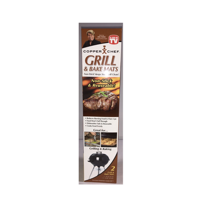 Copper Chef Grill & Bake Mat Professional-Grade, Non-Stick, and Versatile Protection