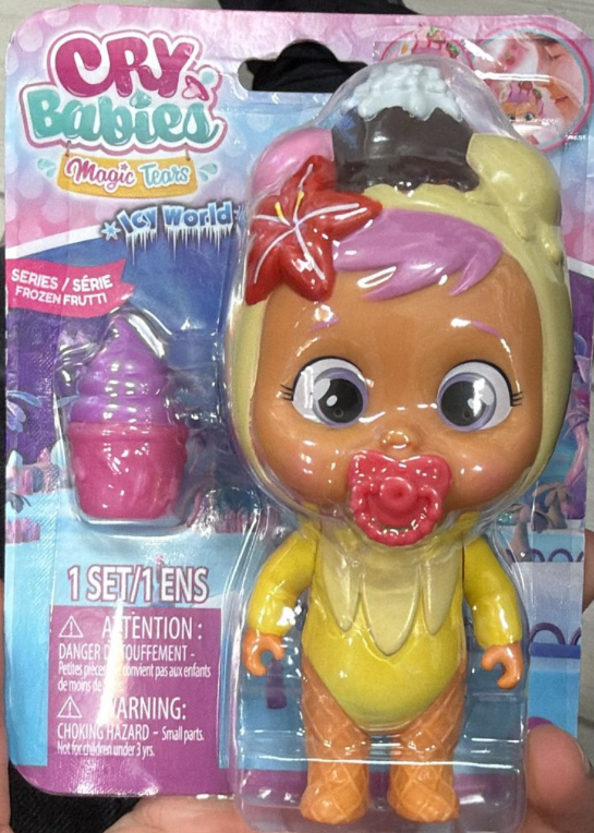 Cry Babies Magic Tears Frozen Frutti Doll Set – Surprise Collectible Toy