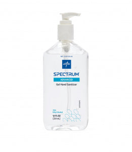 Gel 70% Spectrum Hand Sanitizer, Pump Bottle, 12 oz., For Sensitive Skin