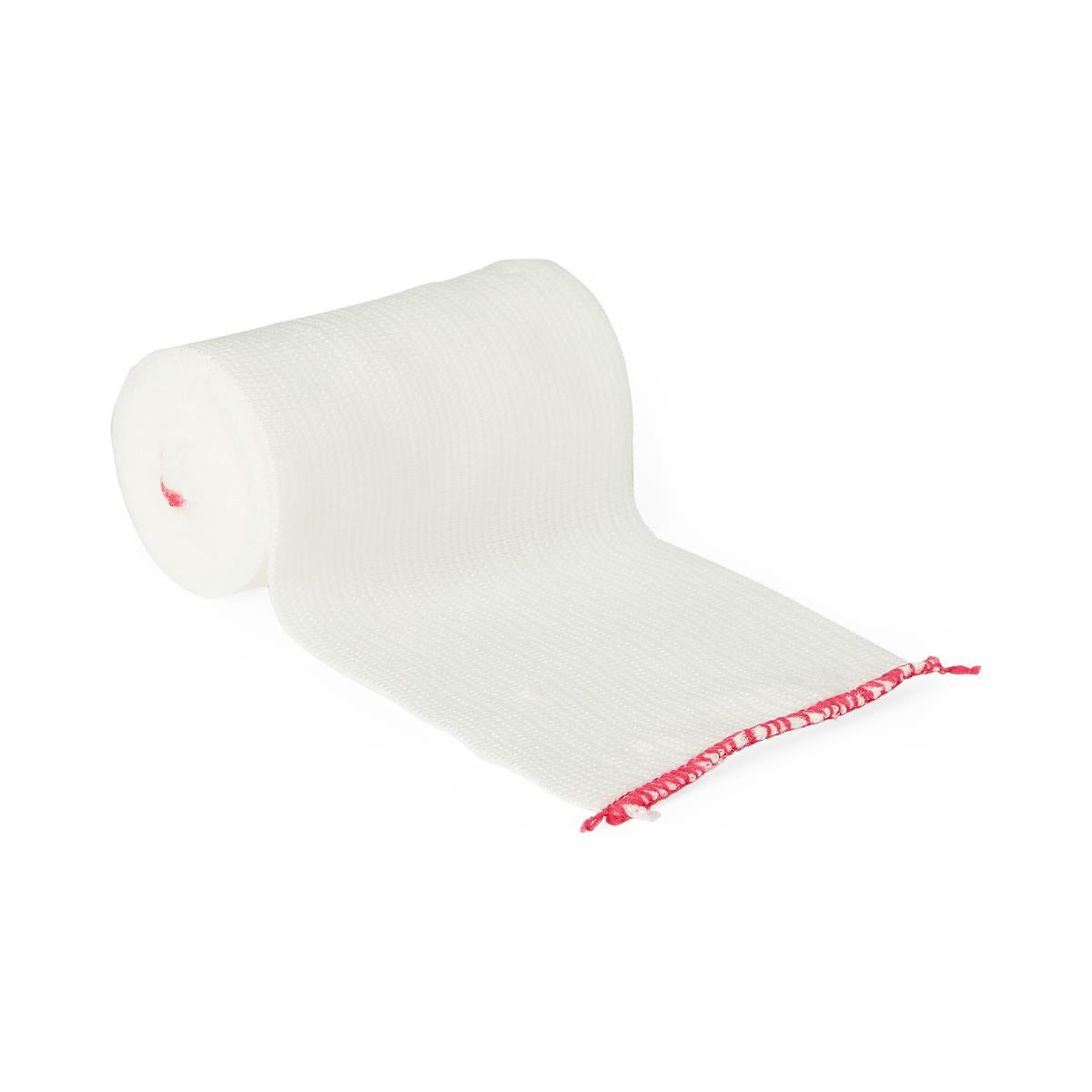 Medline Sure Wrap Elastic Compression Bandage 3 Inch x 5 Yard White Non-Sterile with Clips