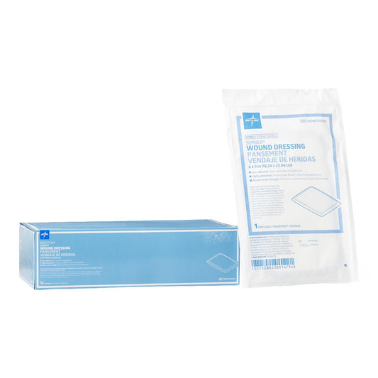 Sorbex Super Absorbent Dressing 6 x 9 Inch Sterile Rectangle Dressing