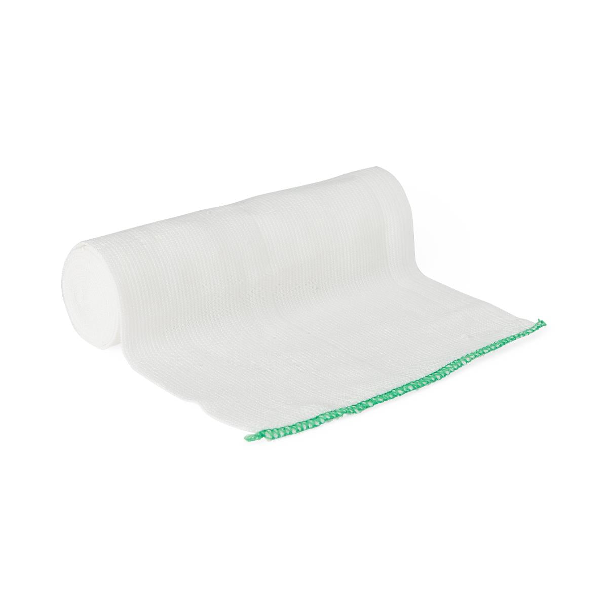 Medline Sure-Wrap Elastic Compression Bandage 6 Inch x 5 Yard White Non-Sterile with Clips