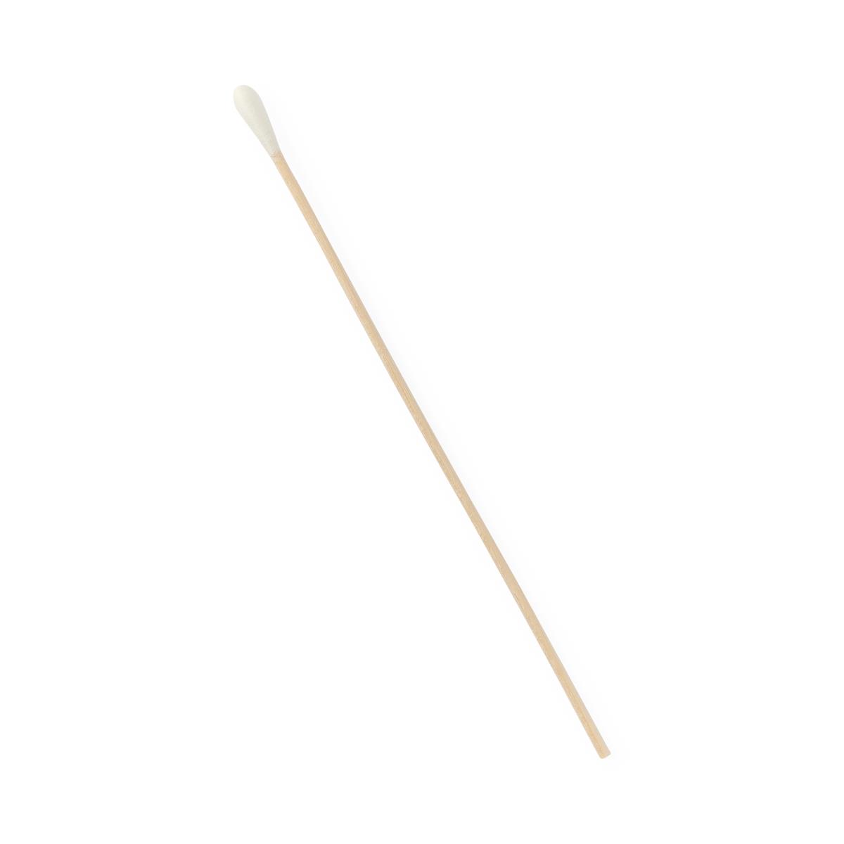 Medline Sterile Cotton Tip Applicator Stick 6 Inch – Wood Shaft, 2 Count Pack