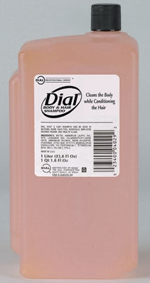 Shampoo and Body Wash Dial Professional 7.5 oz. Flip Top Bottle Peach Scent