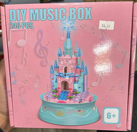 DIY Music Box Kit – 246 Pieces Buildable Musical Toy Set (Ages 6+)