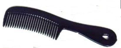 Comb Cardinal Health Black Plastic