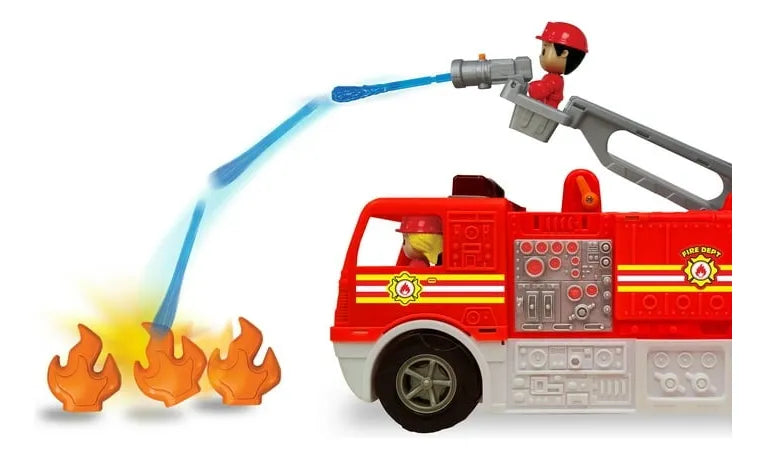 Kid Connection Fire Truck Play Set – 16 Pieces