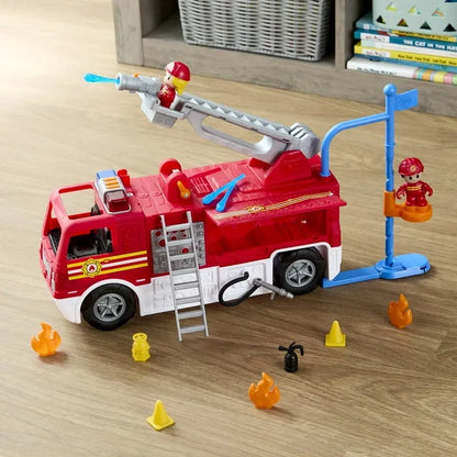 Kid Connection Fire Truck Play Set – 16 Pieces