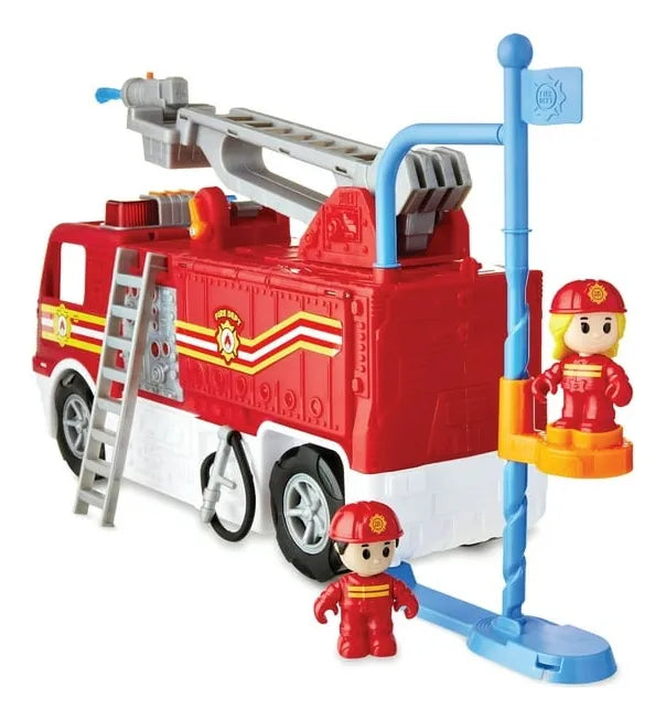 Kid Connection Fire Truck Play Set – 16 Pieces