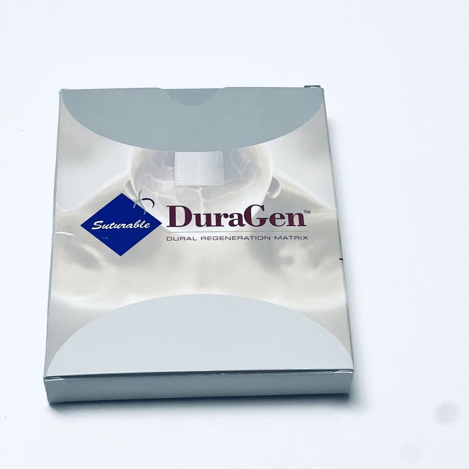 Dural Regeneration Matrix DuraGen Square Sterile Non-viable cells, Tissue-based: Animal