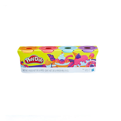 Play-Doh Sweet Colors 4 Pack Modeling Clay Set – 448g Total