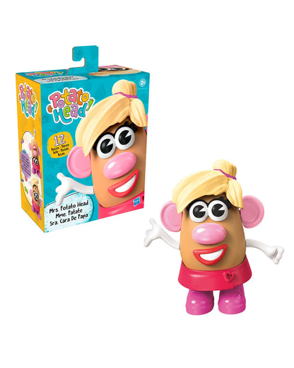 Potato Head Mrs. Potato Head Toy for Toddlers – 12-Piece Creative Preschool Playset, Ages 2+