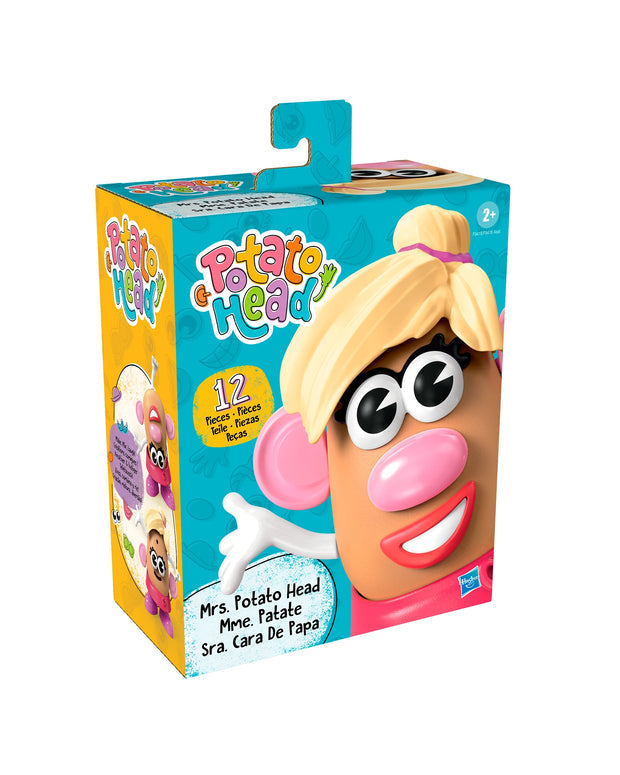 Potato Head Mrs. Potato Head Toy for Toddlers – 12-Piece Creative Preschool Playset, Ages 2+