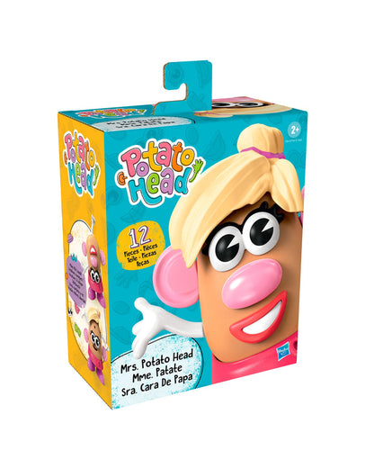 Potato Head Mrs. Potato Head Toy for Toddlers – 12-Piece Creative Preschool Playset, Ages 2+