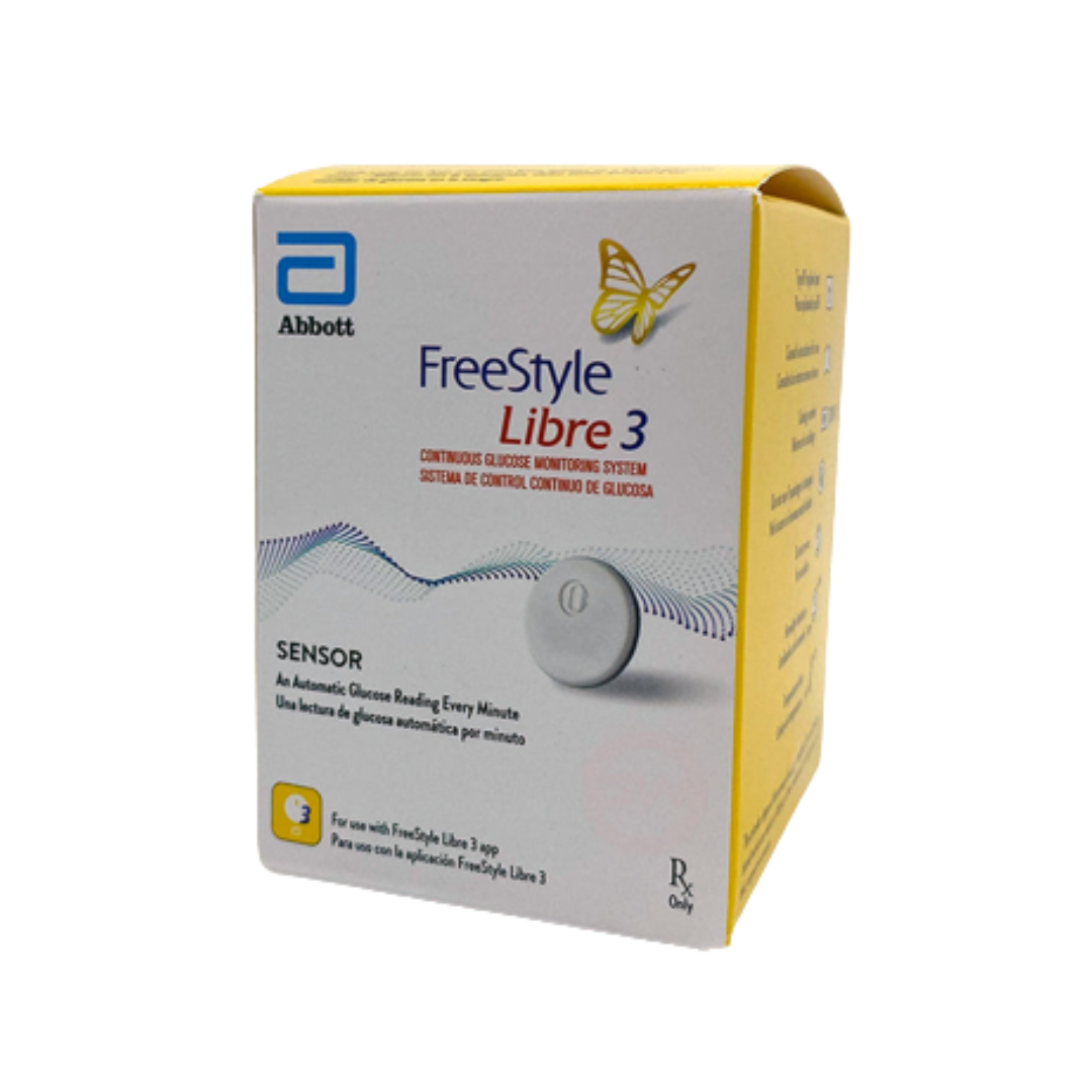 FreeStyle Libre 3 Sensor - Accurate and Discreet 14-Day Continuous Glucose Monitoring