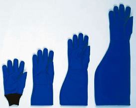 Cryogenic Glove Tempshield Cryo-Gloves Mid-Arm Waterproof Material Blue 13 to 15.5 Inch Straight Cuff NonSterile
