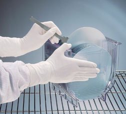 Cleanroom Glove Kimtech Pure G3 Nitrile White 12 Inch Beaded Cuff Sterile Pair, Fisher Scientific