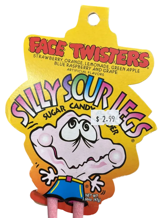 Candy Silly Legs – Silly Sour Legs Fruit Flavored Sour Candy