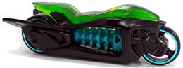 Hot Wheels Fly-By Green & Black – HW Contoured 2/5 1:64 Diecast