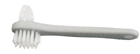 Denture Brush 2-Sided Bristle White