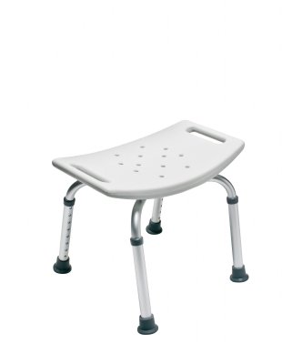 Bath Bench Lumex Platinum Collection Without Arms Aluminum Frame Without Backrest 20 Inch Seat Width 350 lbs. Weight Capacity