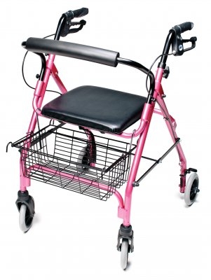 4 Wheel Rollator Lumex Walkabout Lite