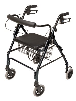 4 Wheel Rollator Lumex Walkabout Lite