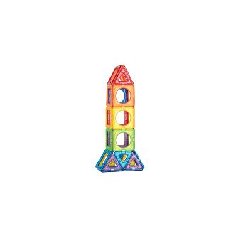 Magformers Basic Plus 26-Piece Magnetic Building Set