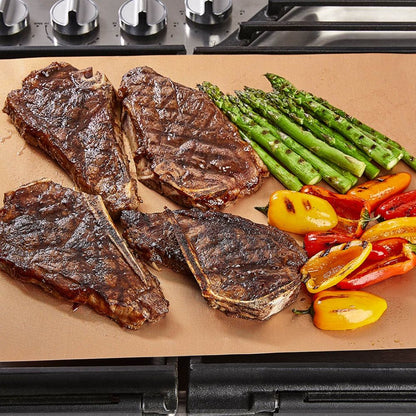 Copper Chef Grill Mats – Non-Stick, Reusable & Heat-Resistant