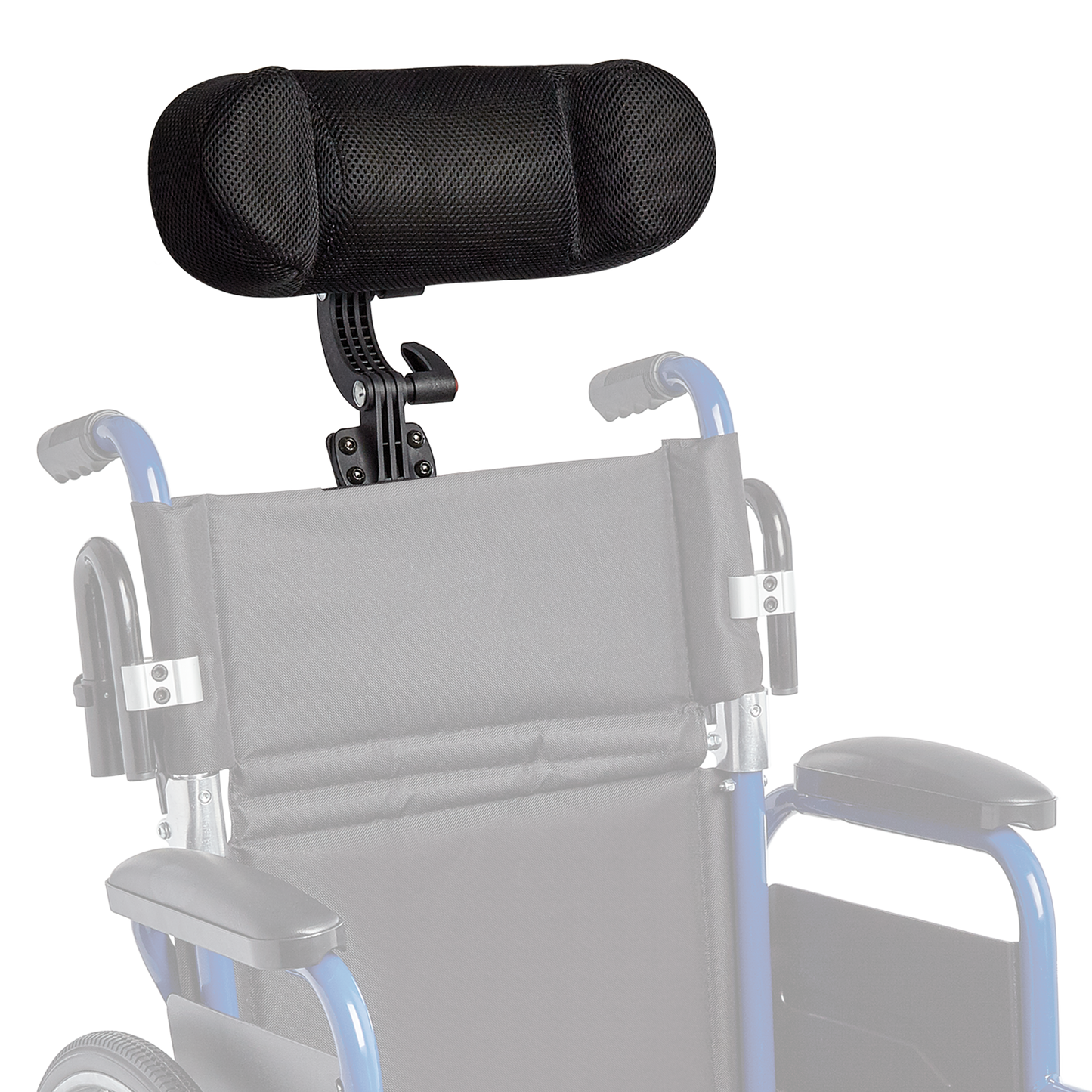 Black Headrest for Wheelchairs