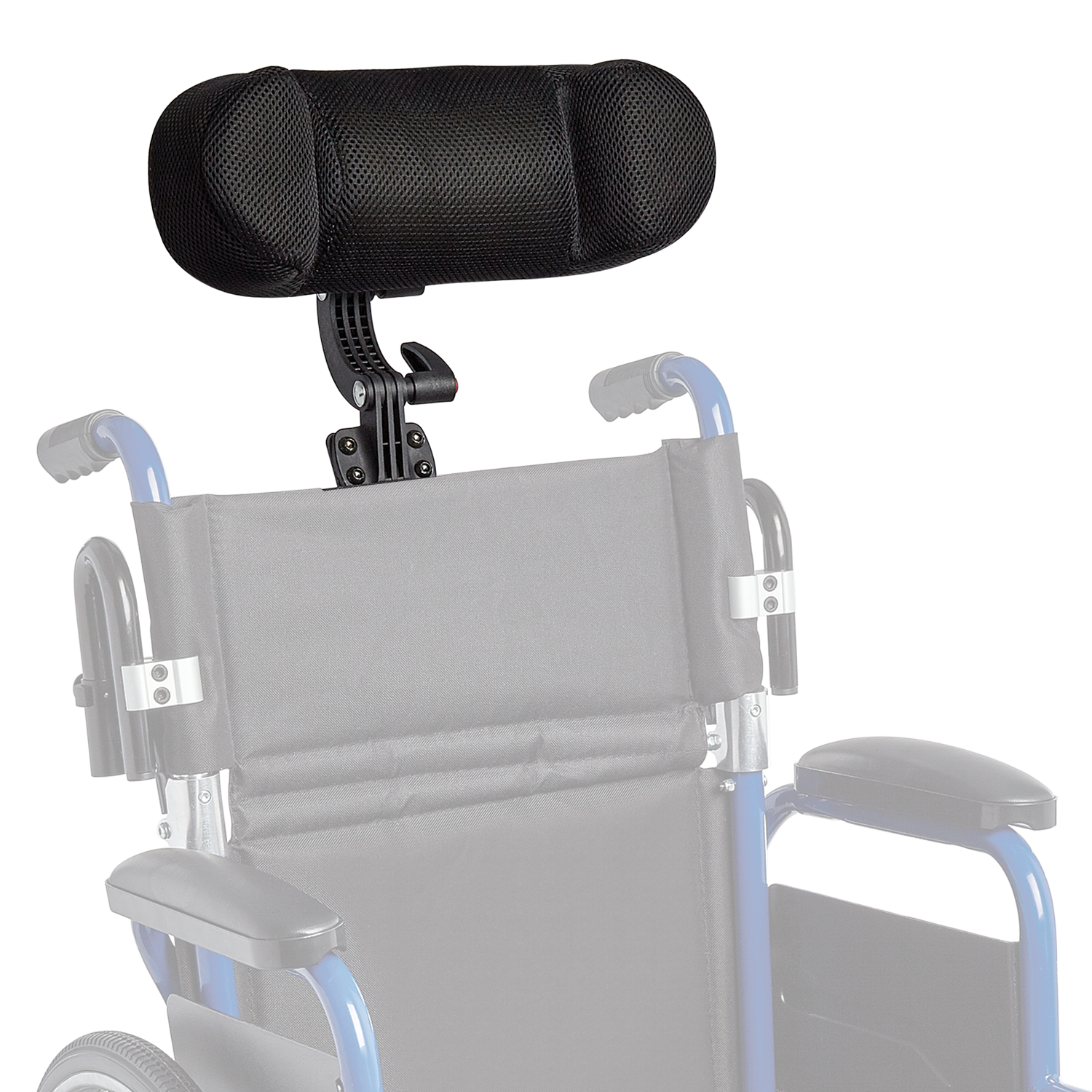 Black Headrest for Wheelchairs