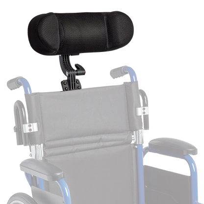 Black Headrest for Wheelchairs