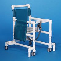 Walker Chair Adjustable Height PVC Frame 250 lbs. Weight Capacity 23 to 29 Inch Height