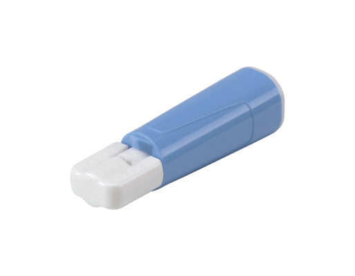 Safety Lancet Unistik 18 Gauge Retractable Push Button Activation Finger