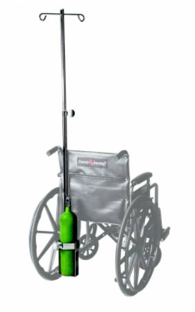 Wheelchair O2 / IV Holder Lumex For Wheelchair