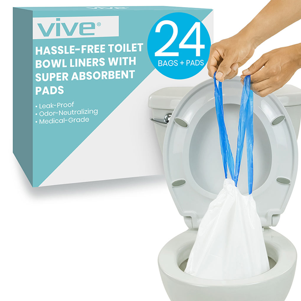 bedside commode liners,commode liners,commode liners disposable,toilet bowl liners,toilet bowl liners disposable,toilet bowl liners fits any toilet,toilet bowl liners with absorbent pad