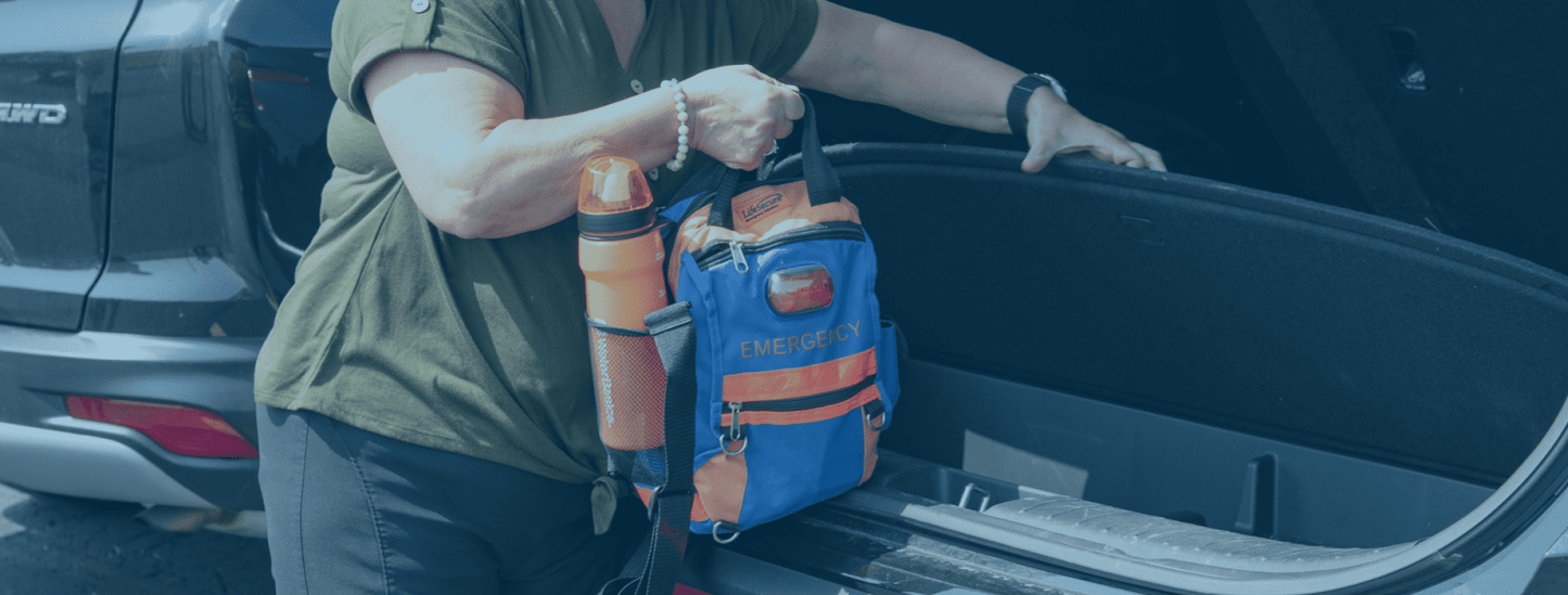 SecurEvac Hi-Visibility 3-Day Emergency Survival Kit – Unrivaled Survival 72-Hour Shoulder/Sling Bag