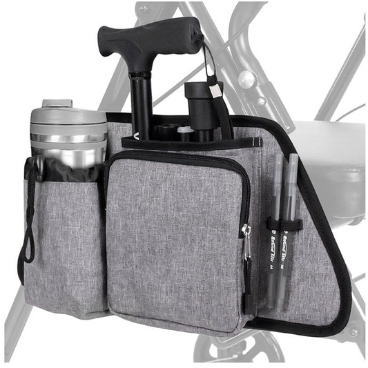 mobility side bag,Rollator Bag,rollator bags and pouches,rollator side bag,rollator walker bag,wheelchair side bag